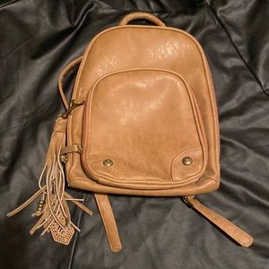 Leather Mini Backpack